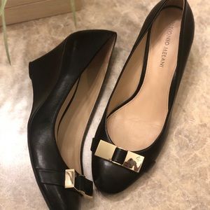 Antonio Melani Black Wedges